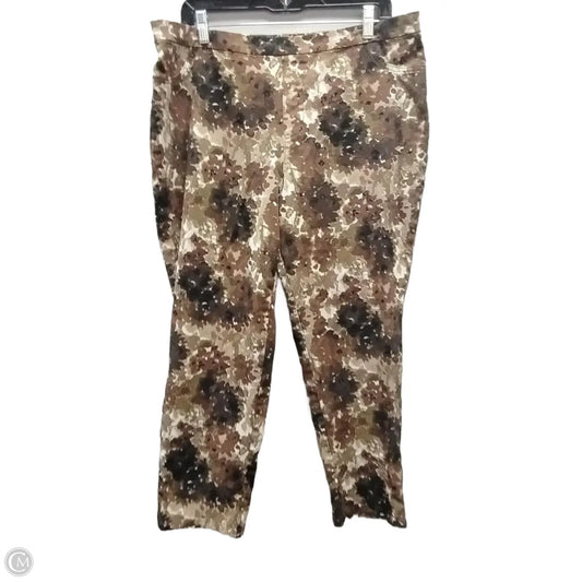 Pants Other By Isaac Mizrahi In Brown, Size: 18