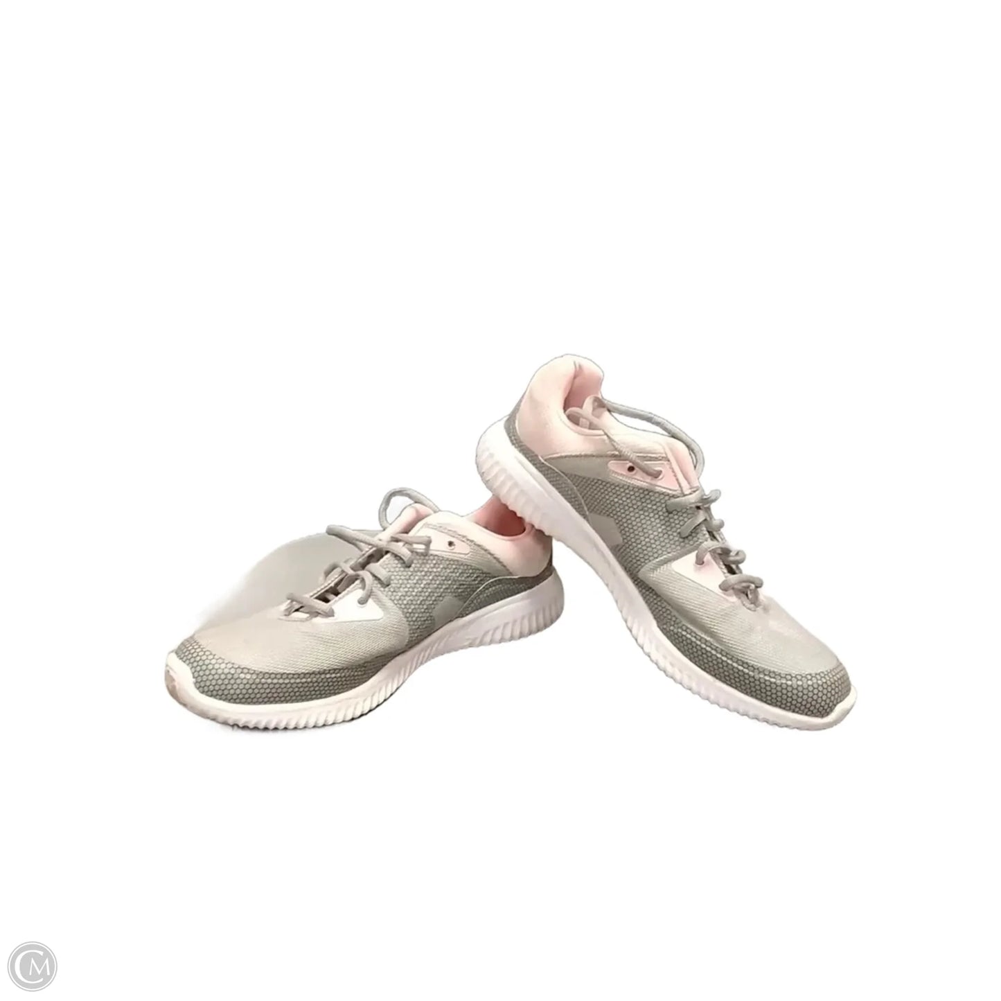 Shoes Athletic By Crane In Grey & Pink, Size: 9