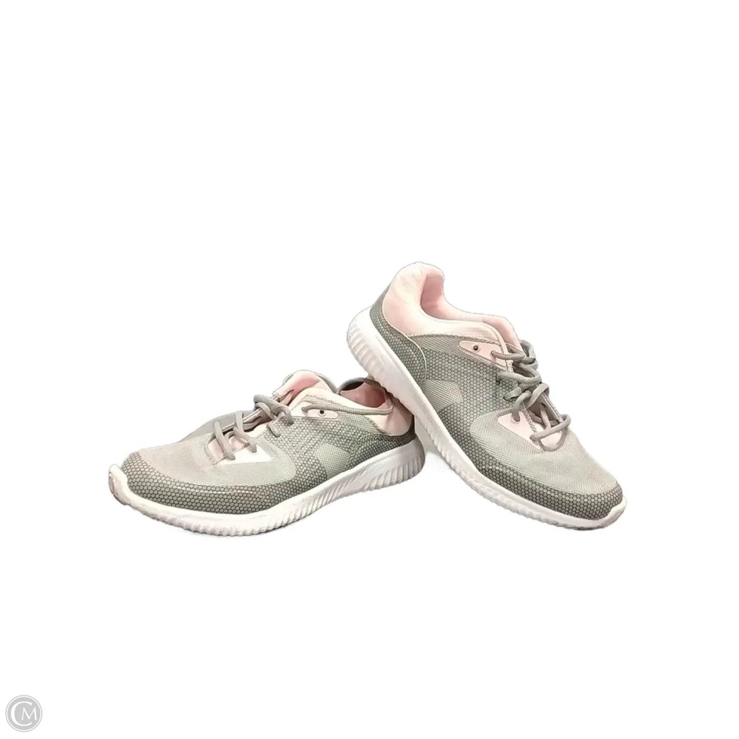 Shoes Athletic By Crane In Grey & Pink, Size: 9