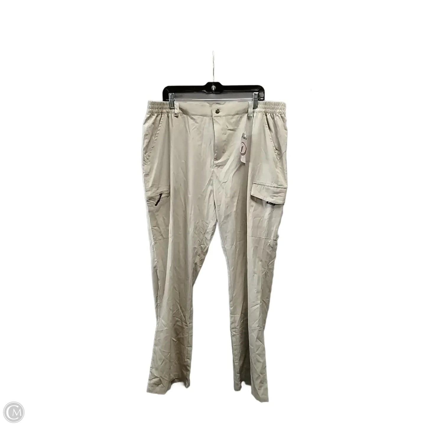 Athletic Pants By Clothes Mentor In Tan, Size: 1x