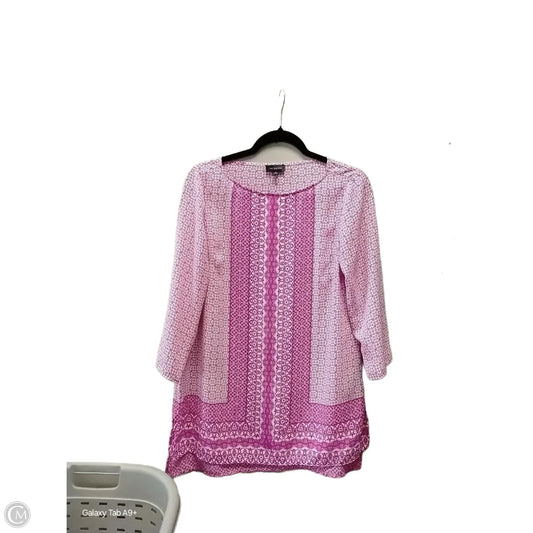 Dress Casual Midi By Limited In Pink, Size: M