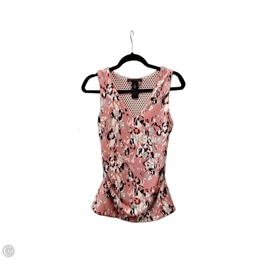 Top Sleeveless By White House Black Market In Multi-colored, Size: S