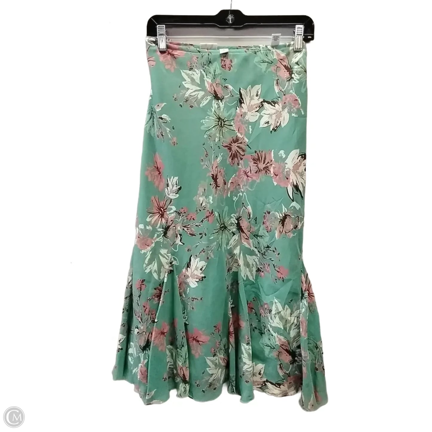 Skirt Midi By Cato In Floral Print, Size: M