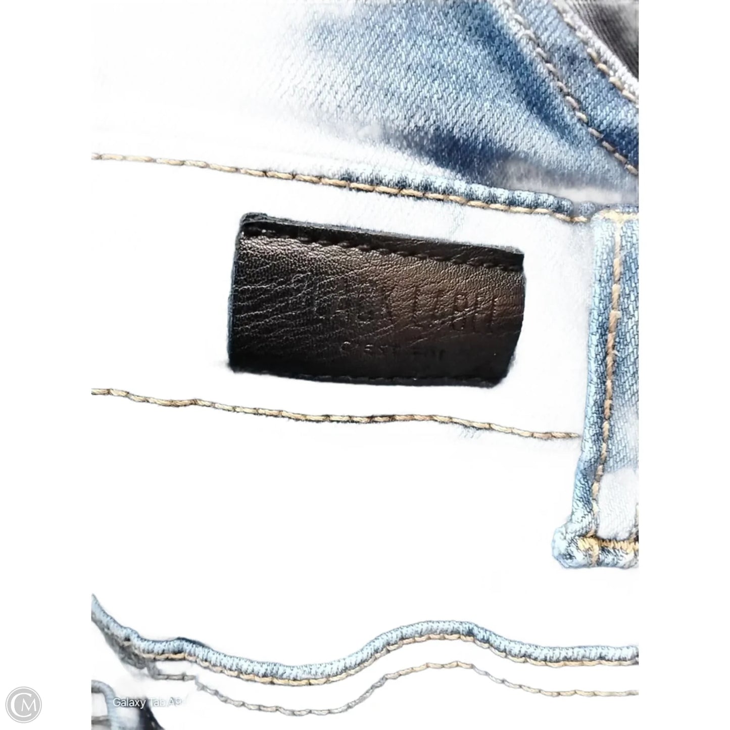 Shortalls By Clothes Mentor In Blue Denim, Size: 3x