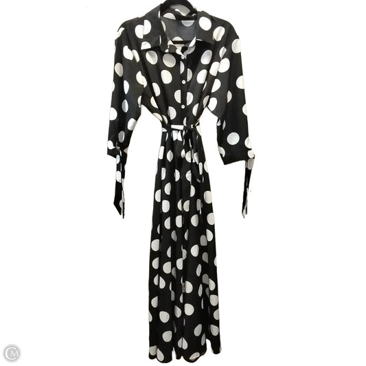 Dress Casual Maxi By Clothes Mentor In Polkadot Pattern, Size: Xl