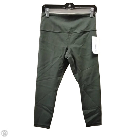Athletic Leggings By Athleta In Green, Size: M