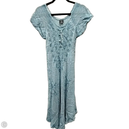 Dress Casual Maxi By Clothes Mentor In Blue, Size: 10