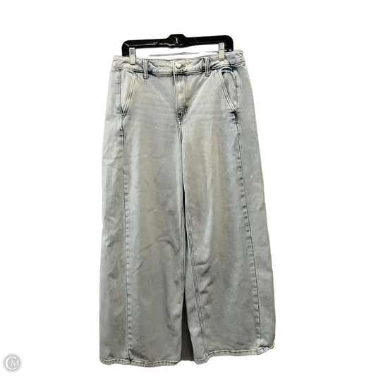 Jeans Wide Leg By Celebrity Pink In Blue Denim, Size: 11