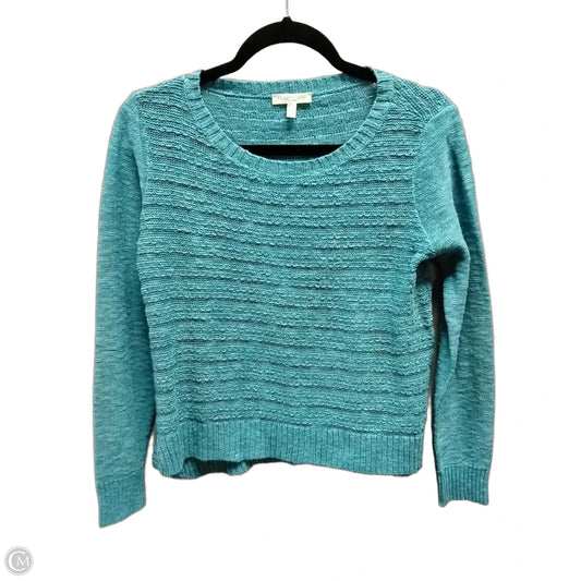 Blouse Long Sleeve By Eileen Fisher In Blue, Size: Sp