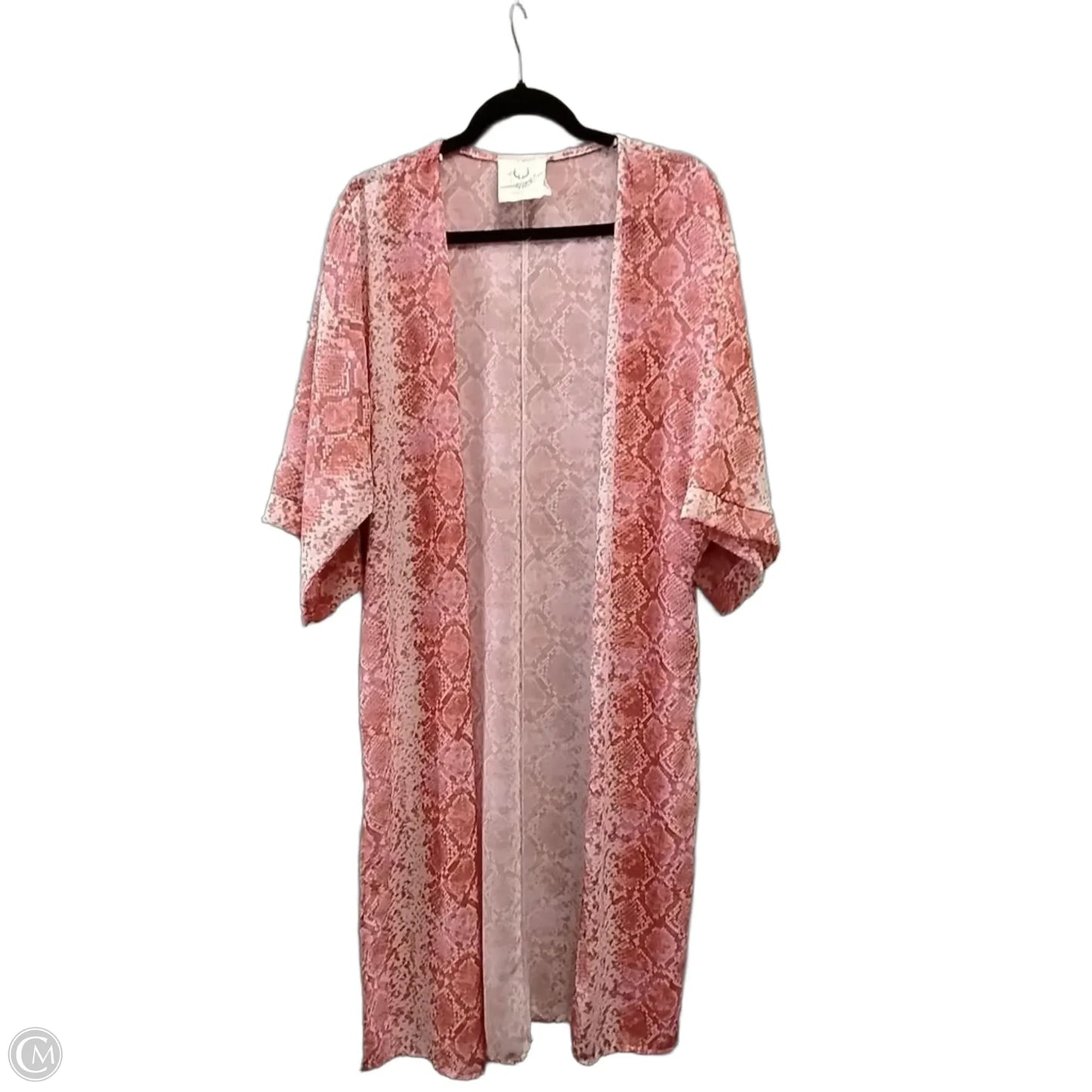Kimono By Fantastic Fawn In Snakeskin Print, Size: S