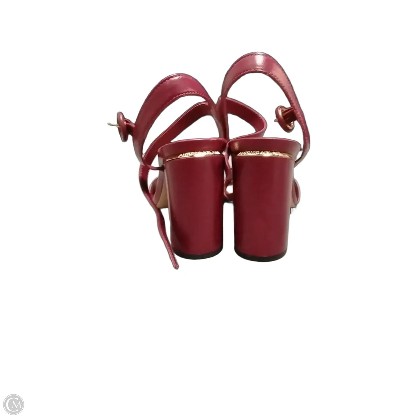 Sandals Heels Block By Antonio Melani In Red, Size: 7