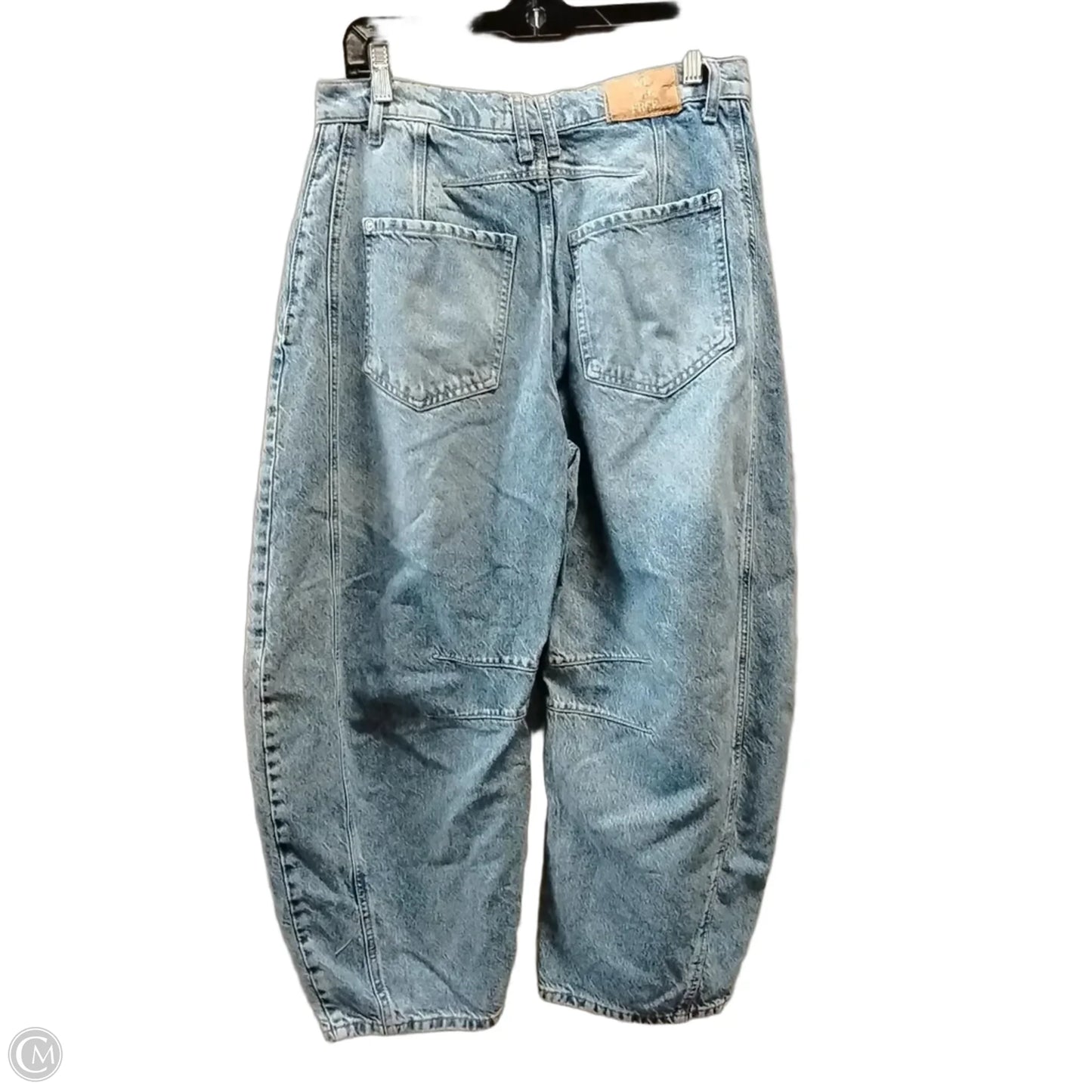 Jeans Wide Leg By We The Free In Blue Denim, Size: 28