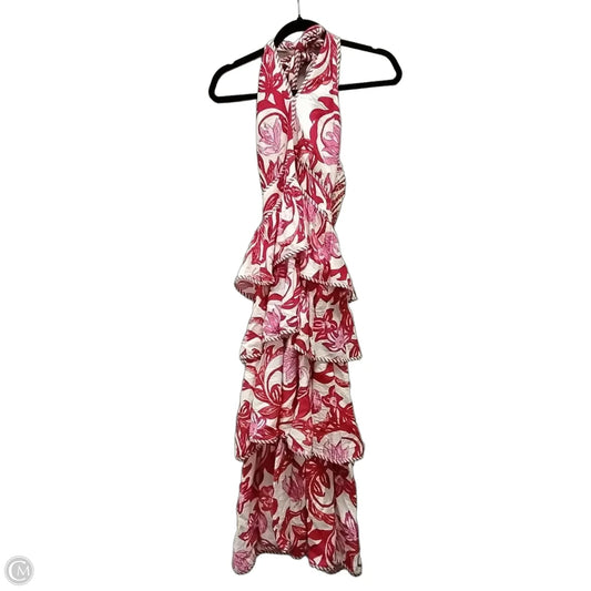 Dress Casual Maxi By Entro In Floral Print, Size: S