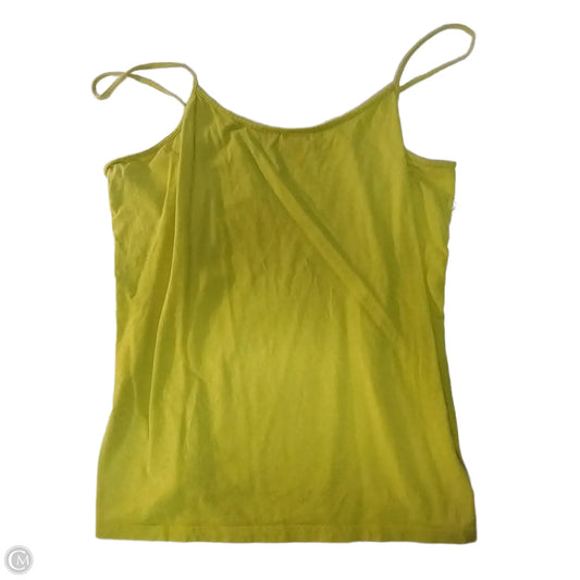 Tank Top By Time And Tru In Yellow, Size: Xl