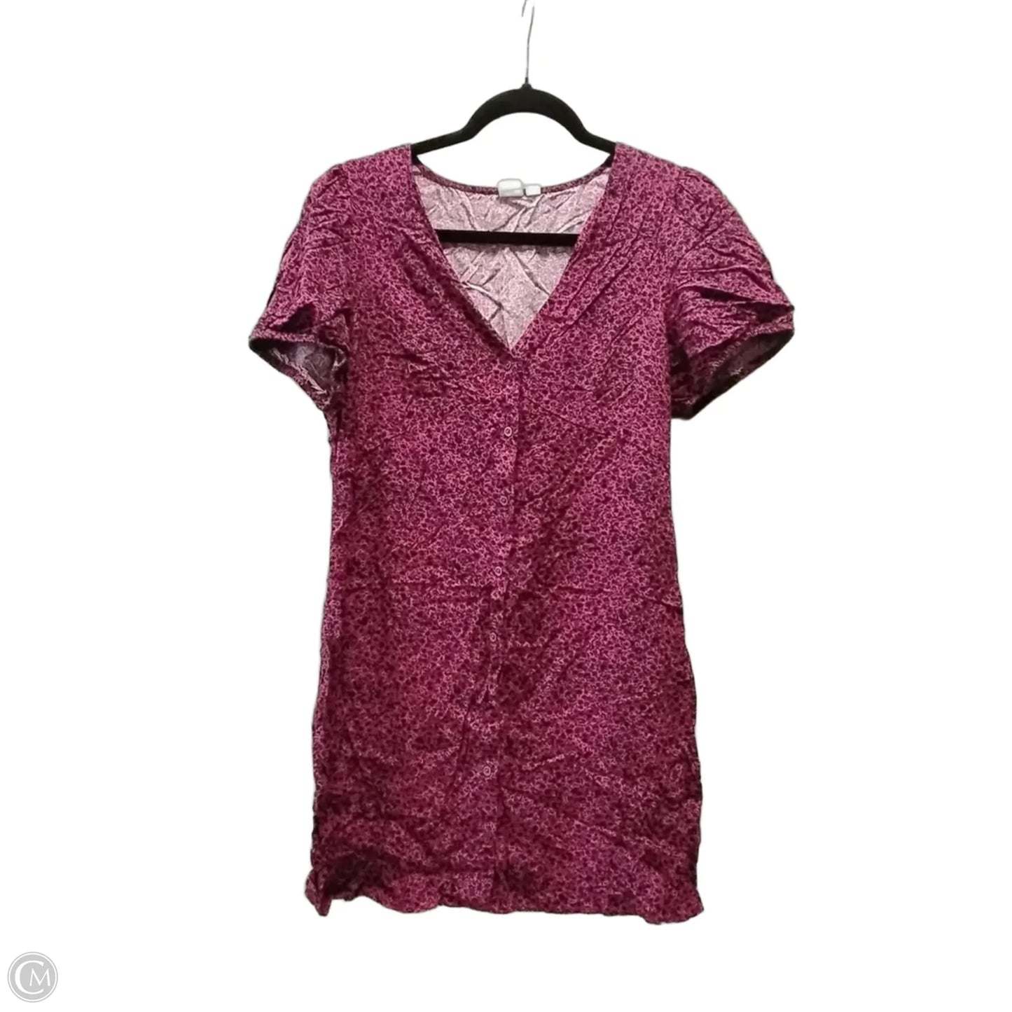 Dress Casual Midi By Gap In Floral Print, Size: M