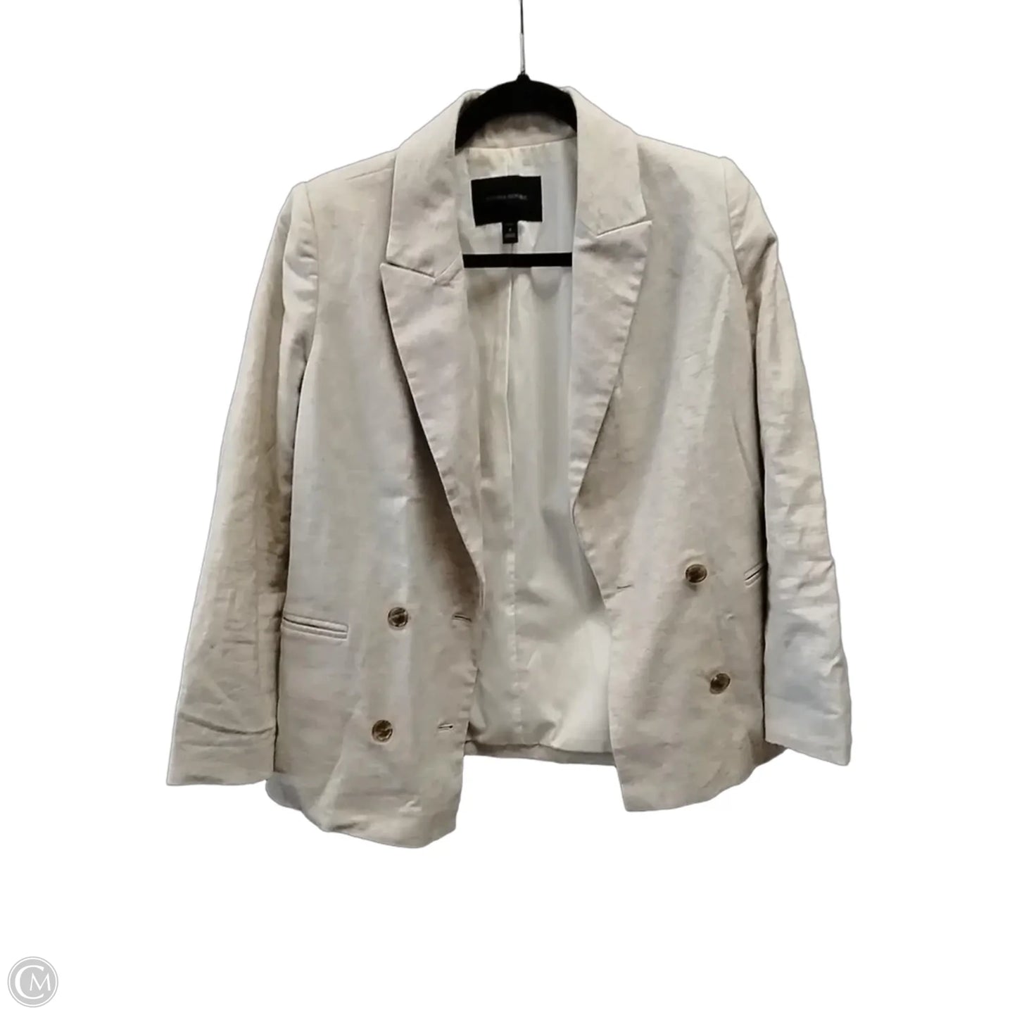 Blazer By Banana Republic In Beige, Size: S