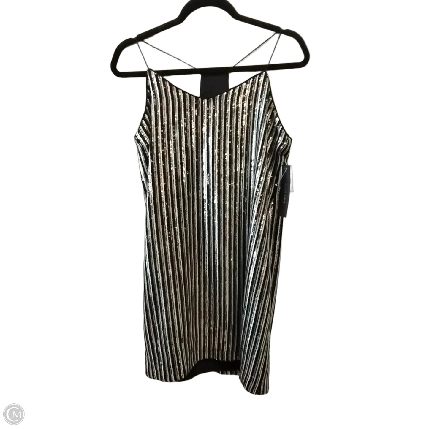 Dress Party Midi By Cynthia Steffe In Gold & Silver, Size: 4