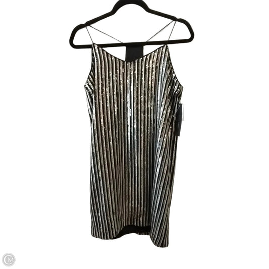 Dress Party Midi By Cynthia Steffe In Gold & Silver, Size: 4
