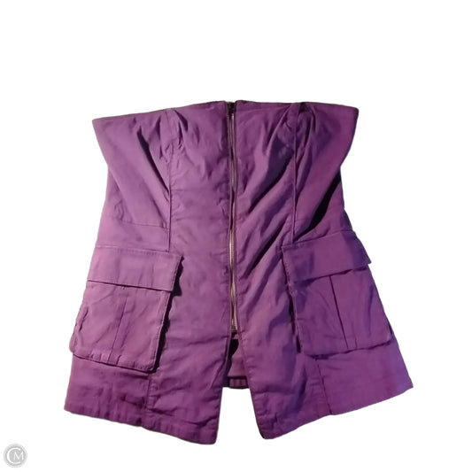 Top Sleeveless By Maeve In Purple, Size: L