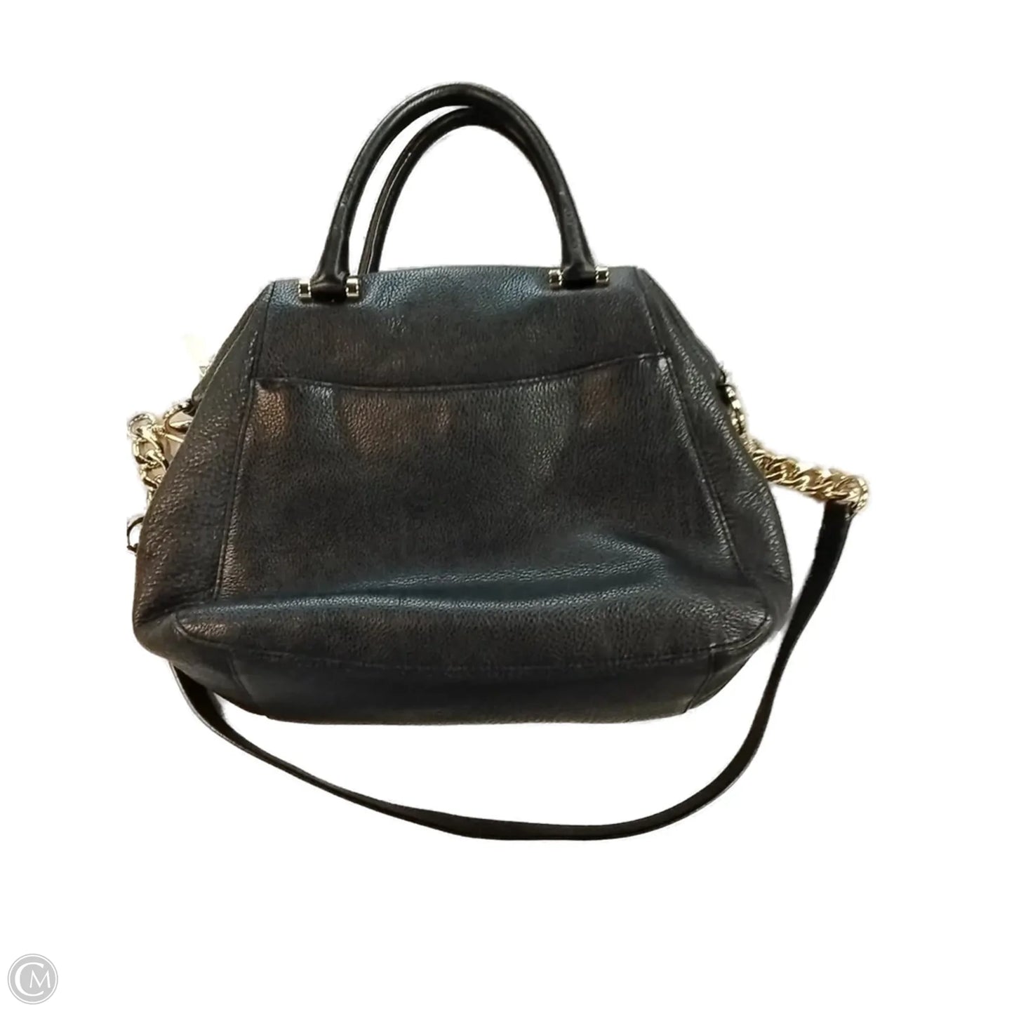 Handbag Leather By Michael Kors, Size: Medium