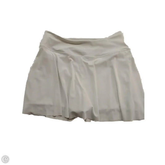 Athletic Skort By Members Mark In Cream, Size: M