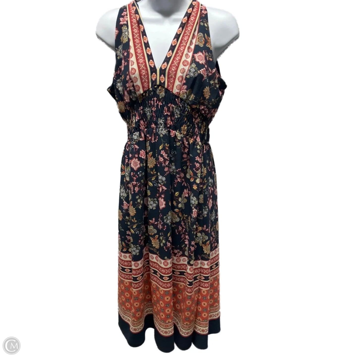 Dress Casual Midi By Gabby Skye In Floral Print, Size: 4