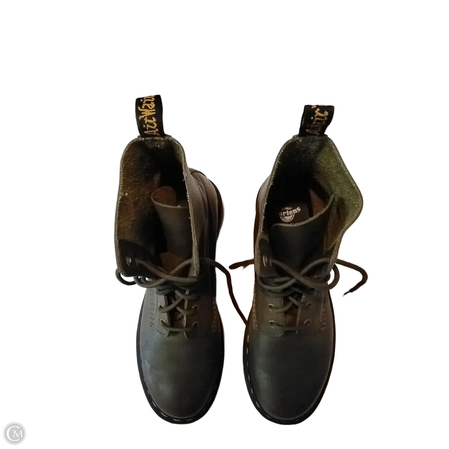 Boots Combat By Dr Martens In Grey, Size: 10