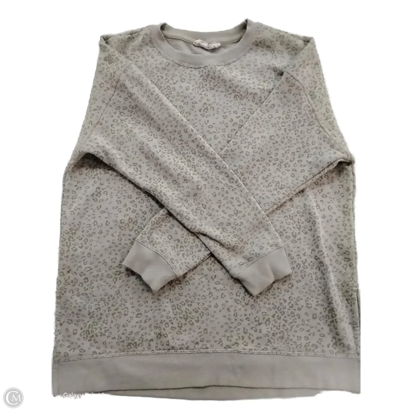 Sweatshirt Crewneck By Hippie Rose In Animal Print, Size: S