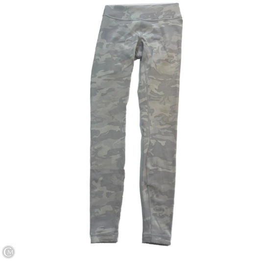 Athletic Leggings By Lululemon In Camouflage Print, Size: 4