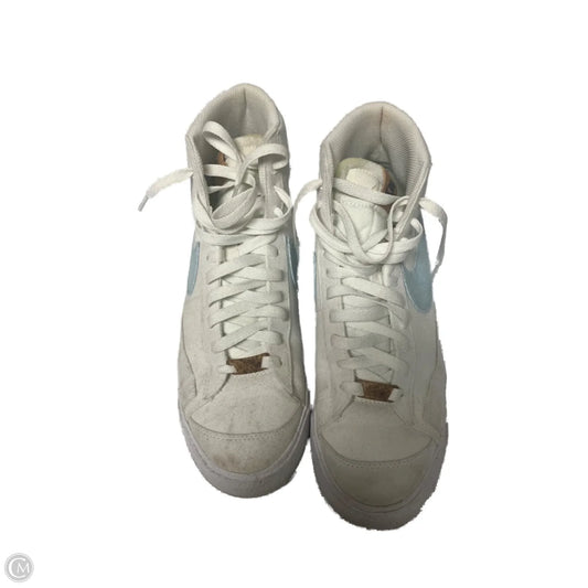 Shoes Sneakers By Nike In Blue & White, Size: 10