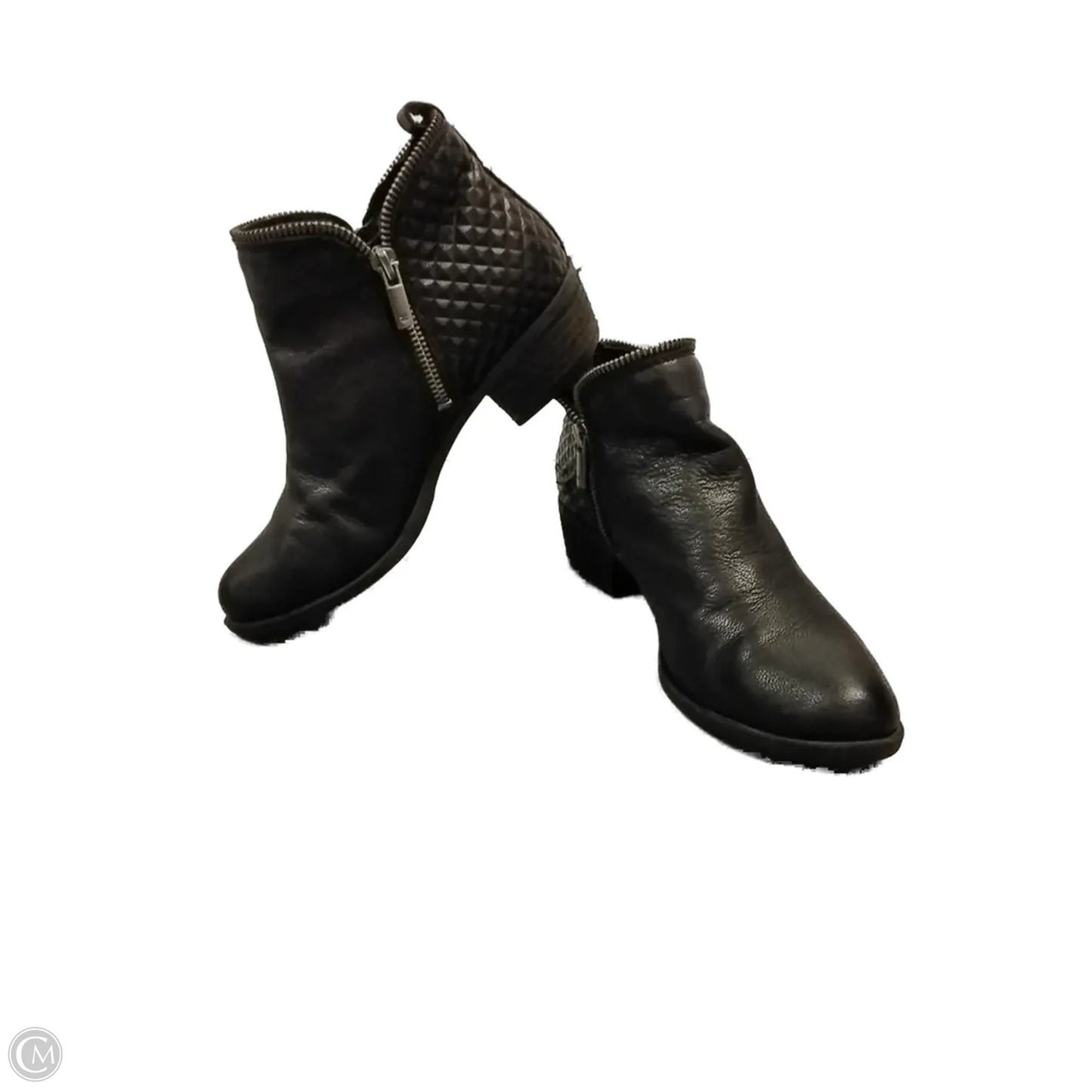 Boots Ankle Heels By Lucky Brand In Black, Size: 6.5