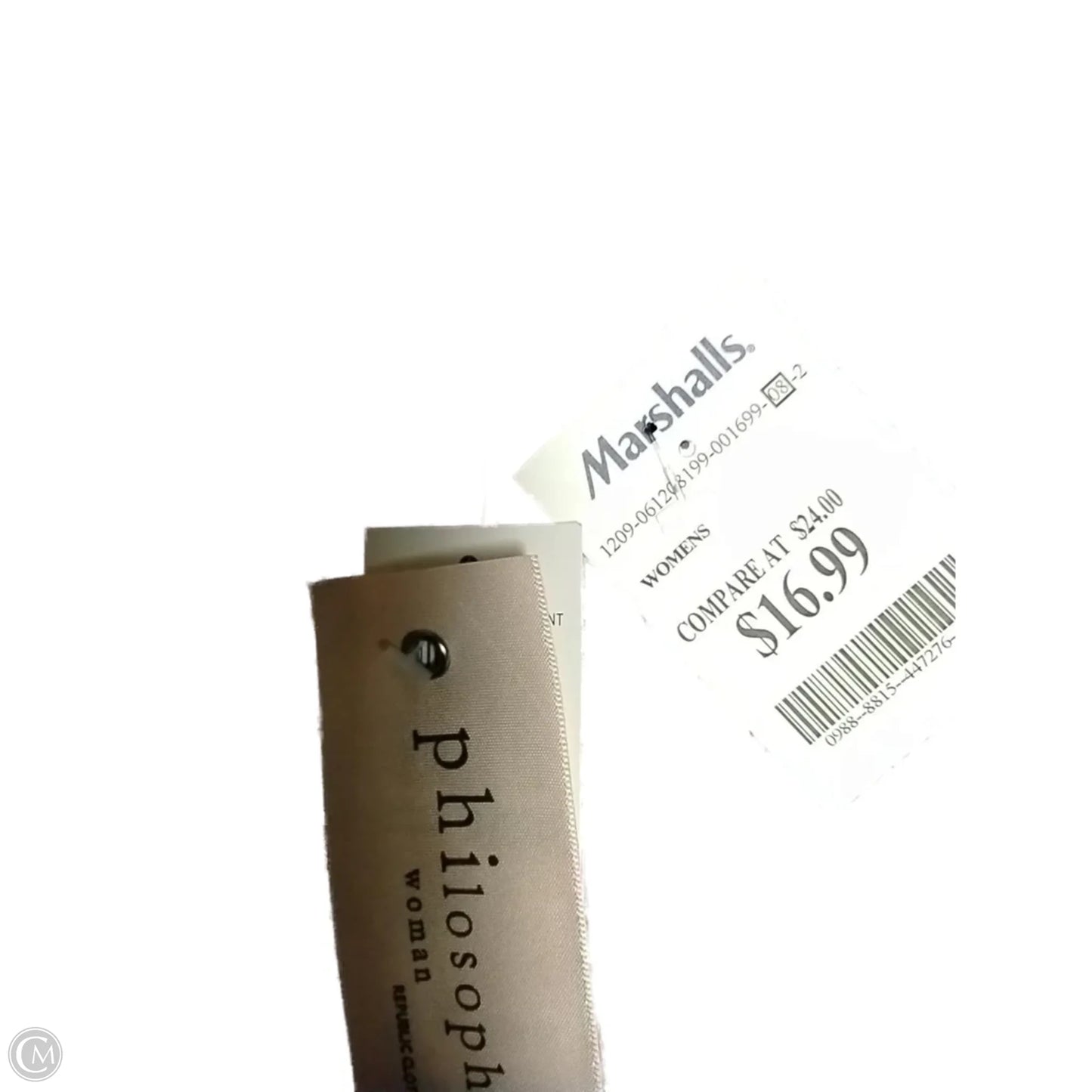 Top Long Sleeve Basic By Philosophy In Purple, Size: 3x