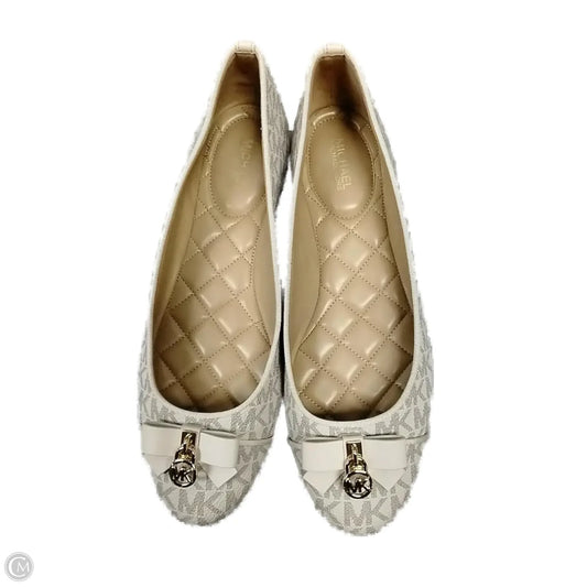 Shoes Flats By Michael By Michael Kors In Cream, Size: 8.5