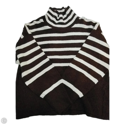 Sweater By A New Day In Brown & White, Size: L