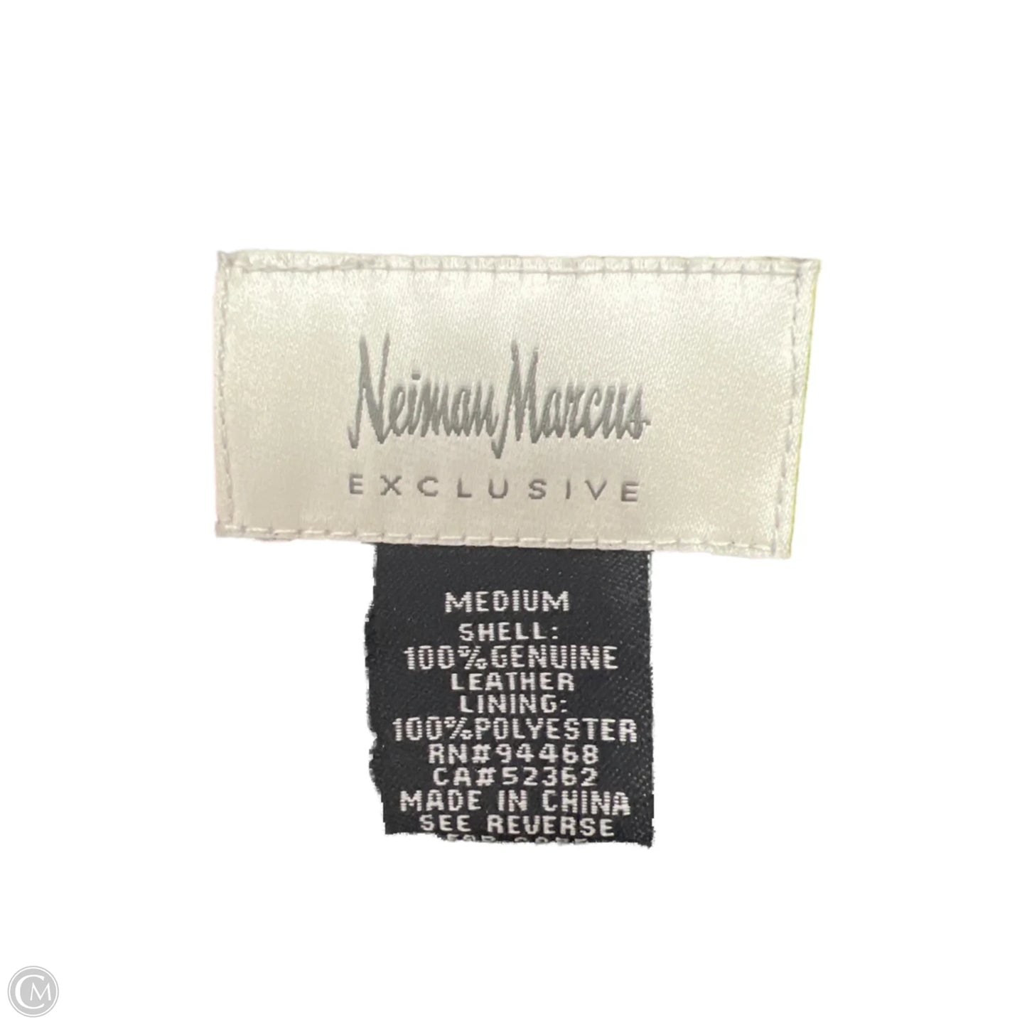 Coat Designer By Neiman Marcus In Black, Size: M