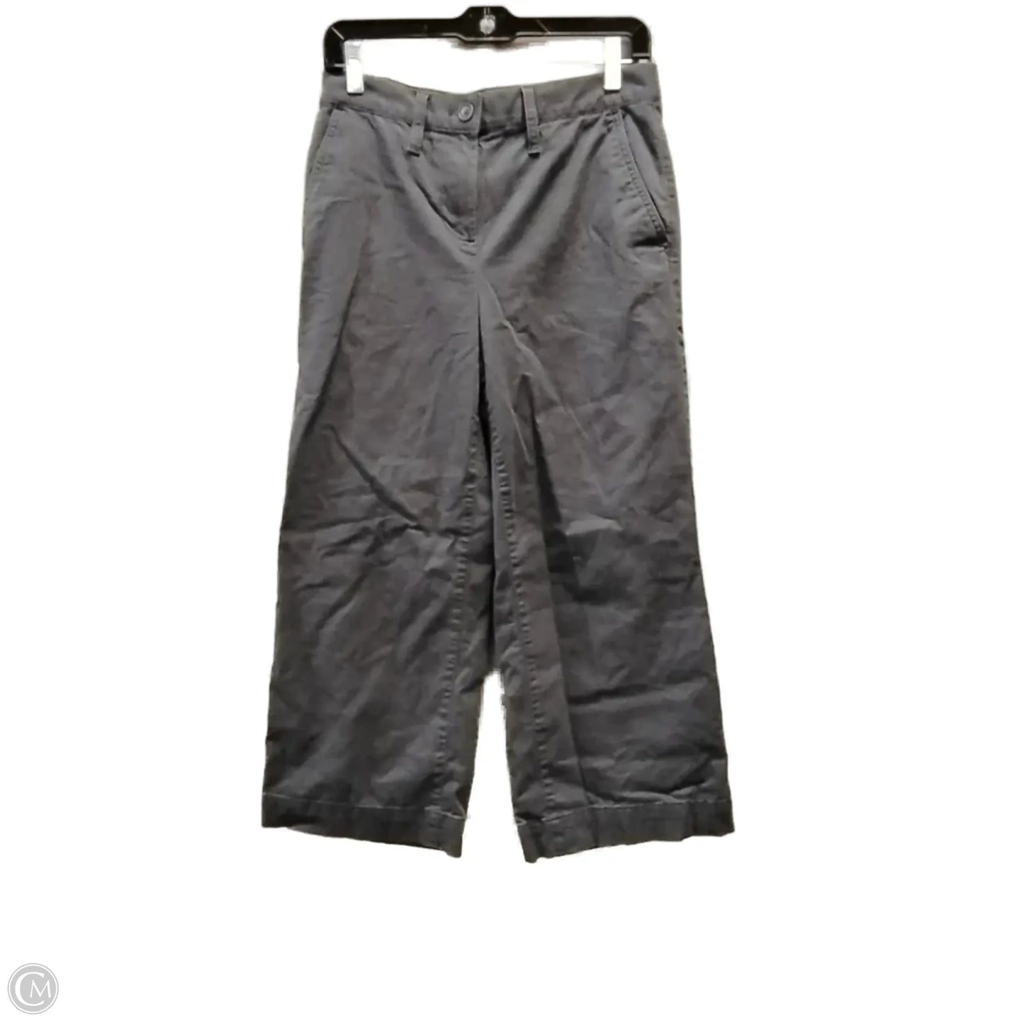 Pants Wide Leg By Loft In Grey, Size: 4