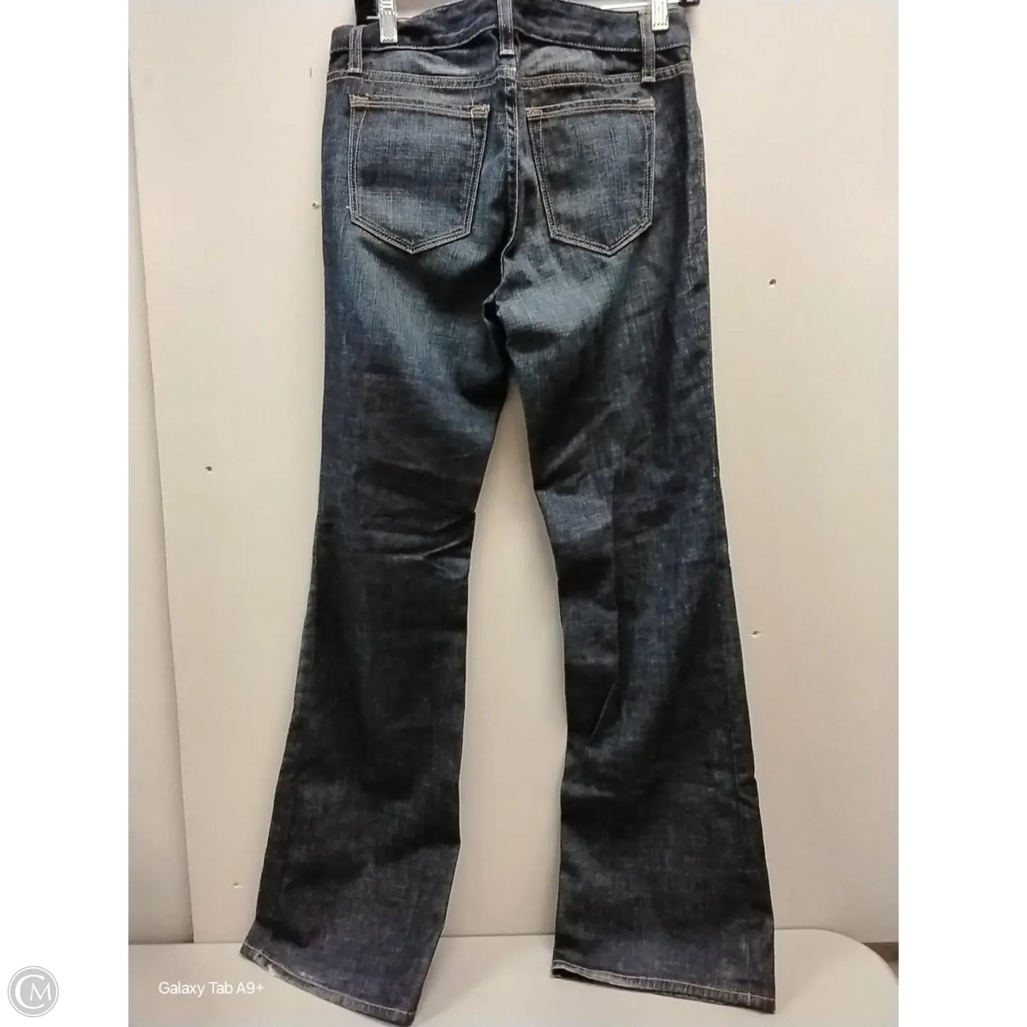 Jeans Boot Cut By Banana Republic In Blue Denim, Size: 6