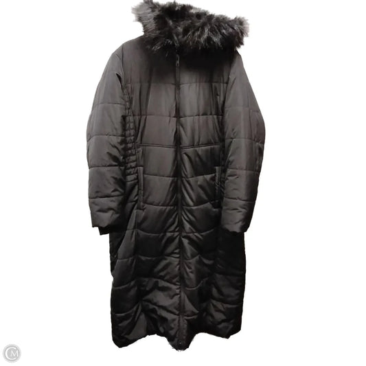 Coat Parka By Torrid In Black, Size: 2x