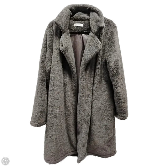 Jacket Puffer & Quilted By Maurices In Grey & White, Size: Xxl