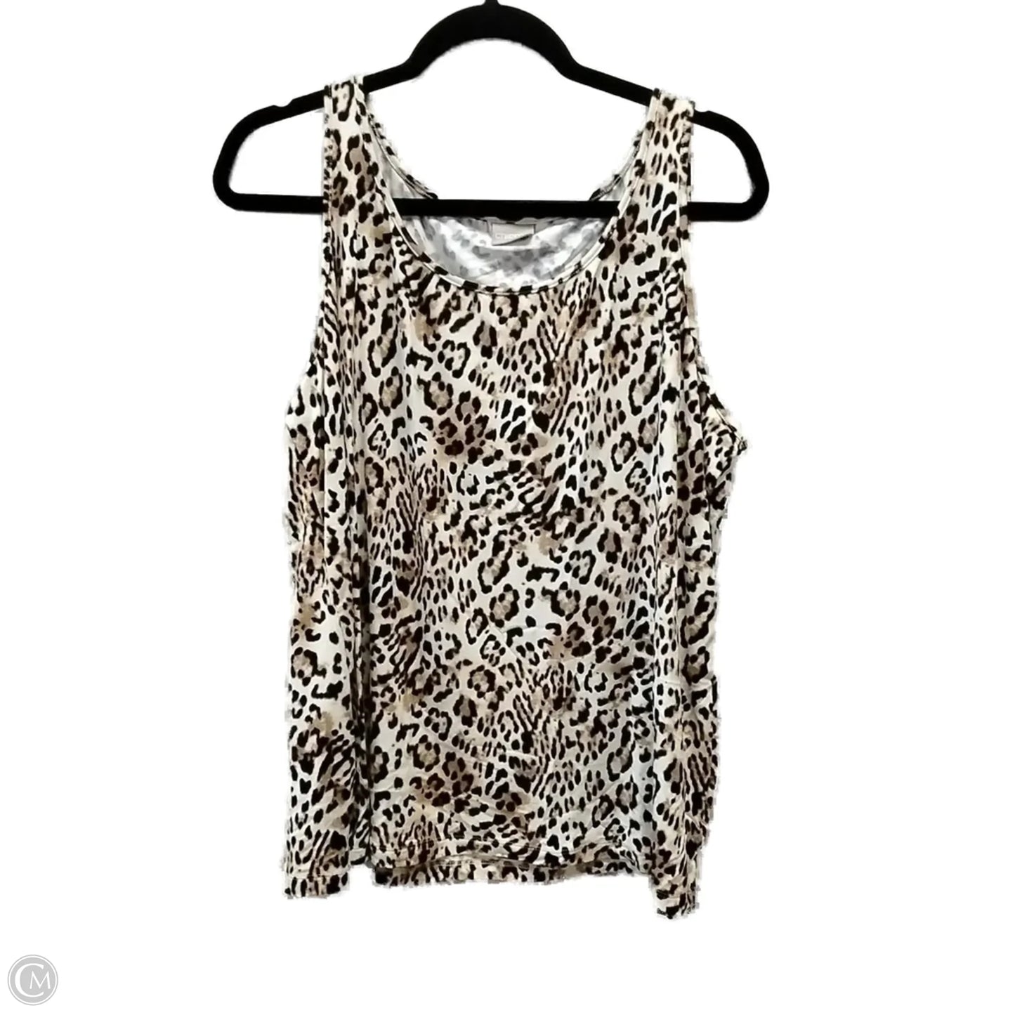 Tank Top By Chicos In Animal Print, Size: Xl