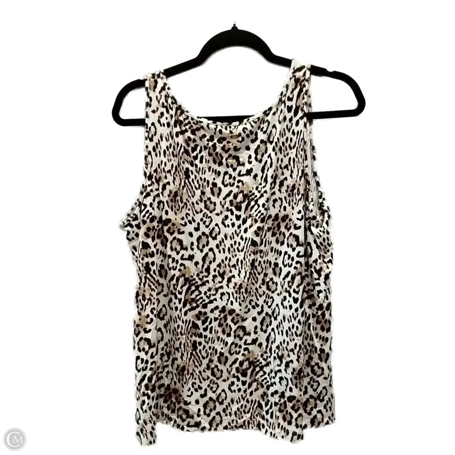 Tank Top By Chicos In Animal Print, Size: Xl