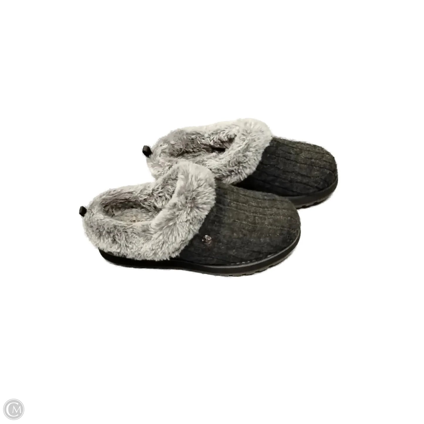 Shoes Flats By Skechers In Grey, Size: 5.5