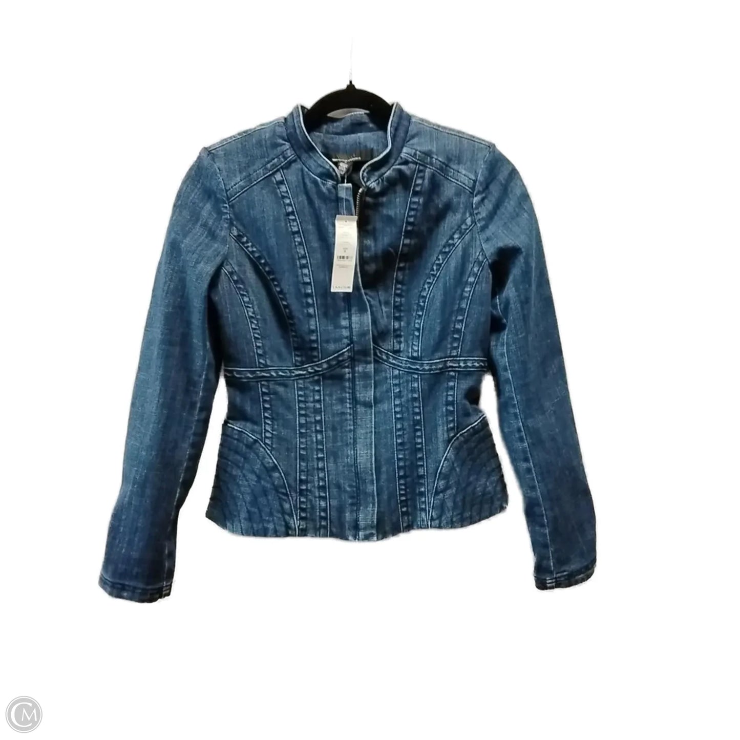 Jacket Denim By White House Black Market In Blue Denim, Size: 0