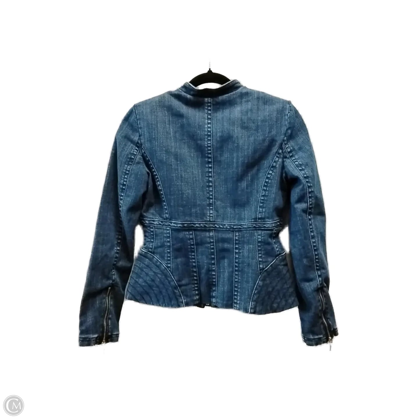 Jacket Denim By White House Black Market In Blue Denim, Size: 0