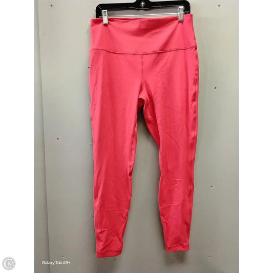 Athletic Leggings By Lululemon In Green, Size: L