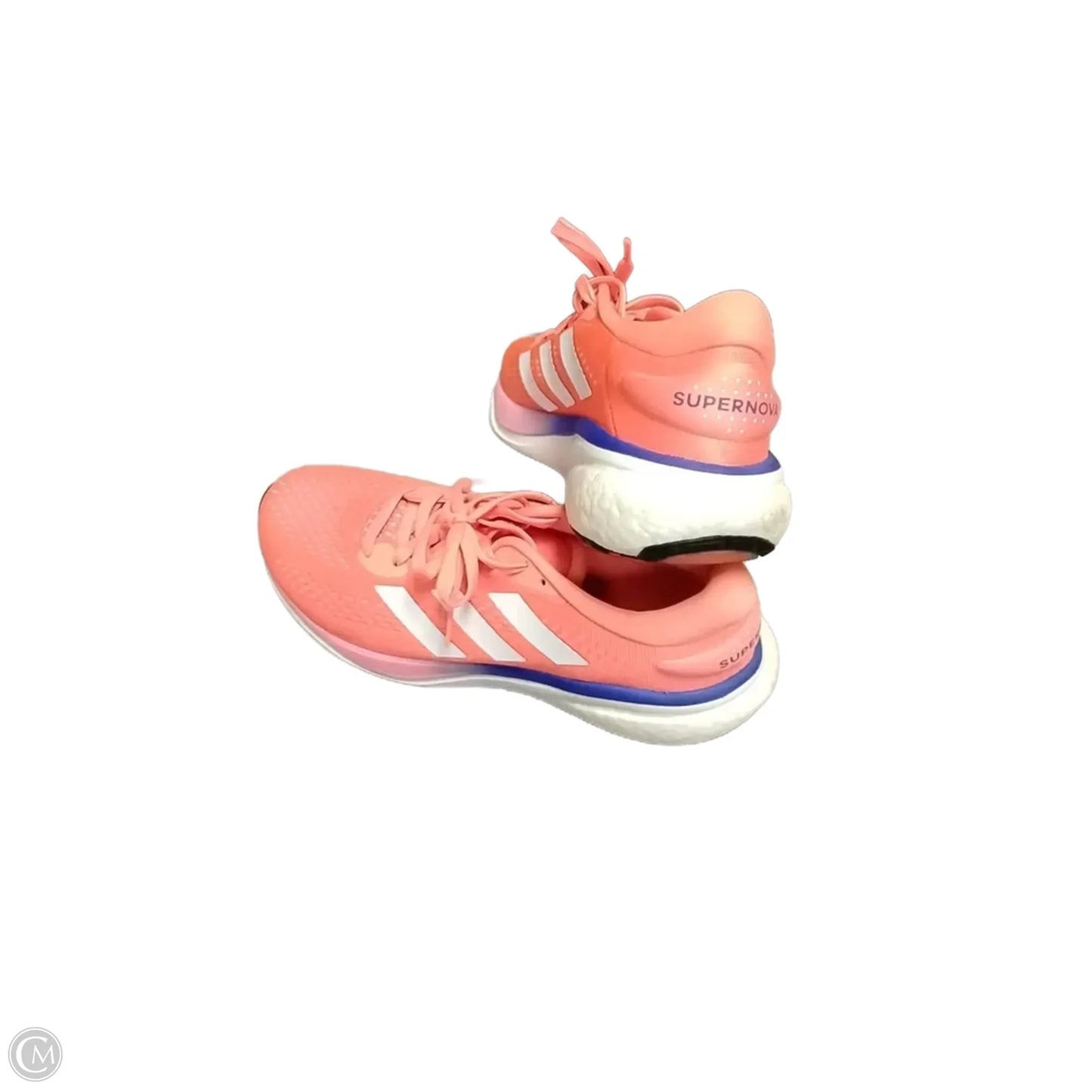Shoes Athletic By Adidas In Orange & White, Size: 9.5