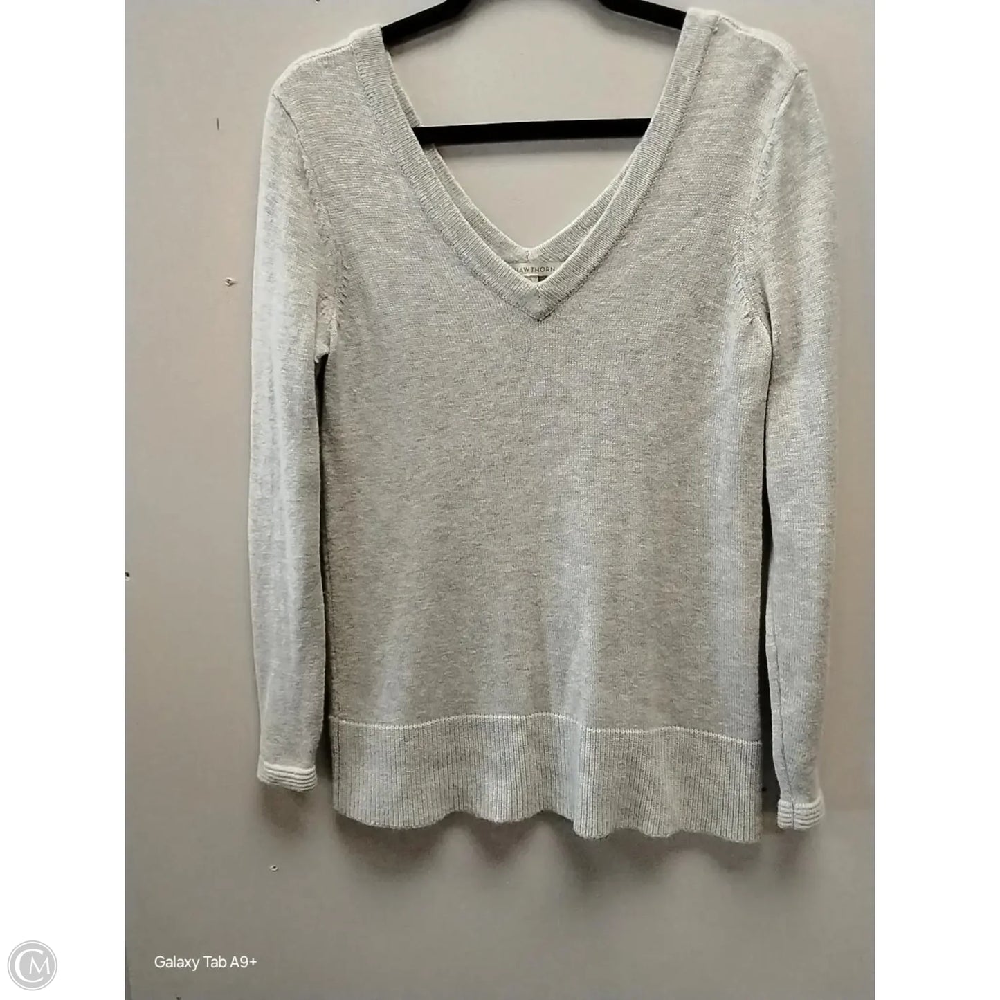Sweater By 41 Hawthorn In Silver, Size: S