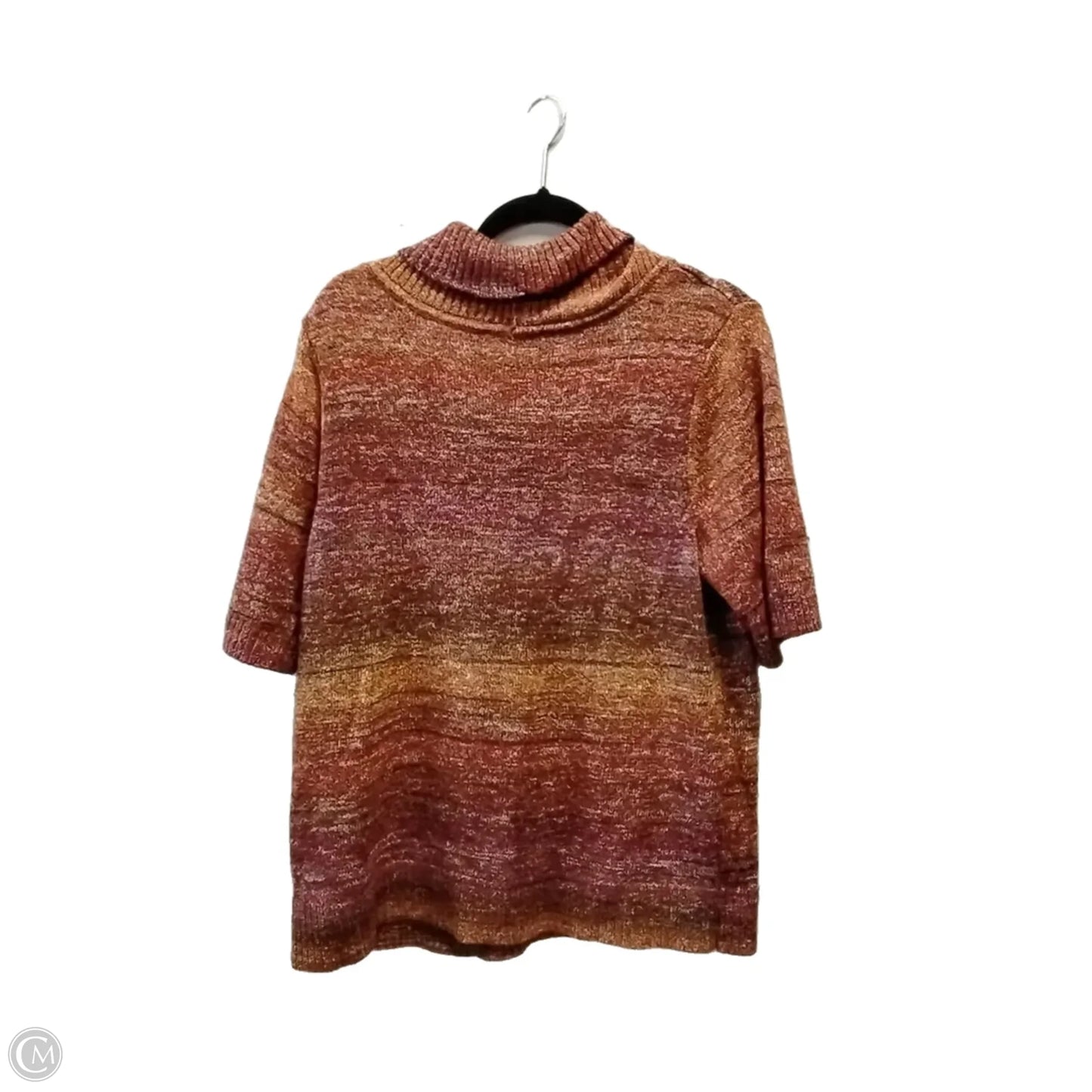 Sweater Short Sleeve By Cj Banks In Copper, Size: 1x