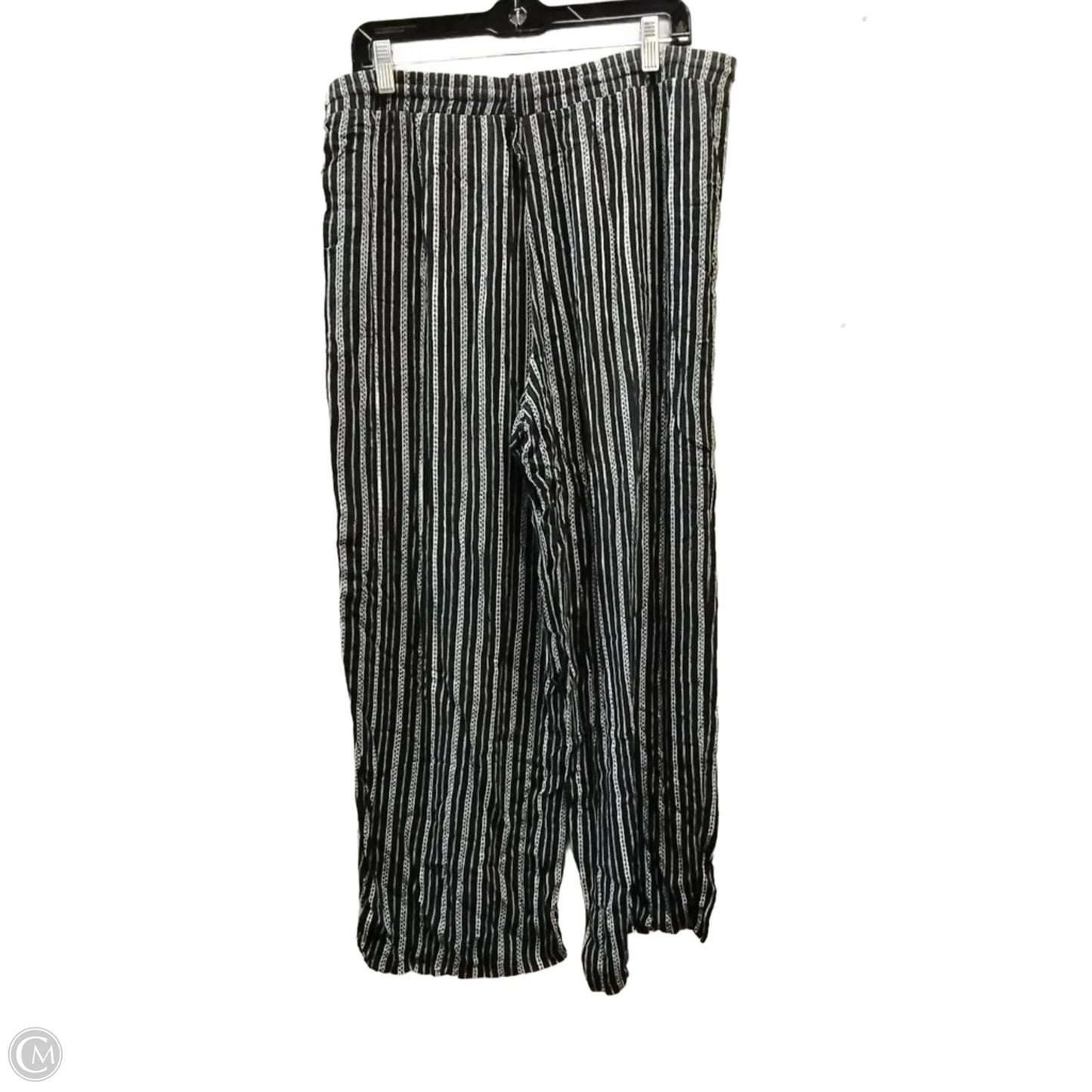 Pants Linen By Westport In Striped Pattern, Size: Xl