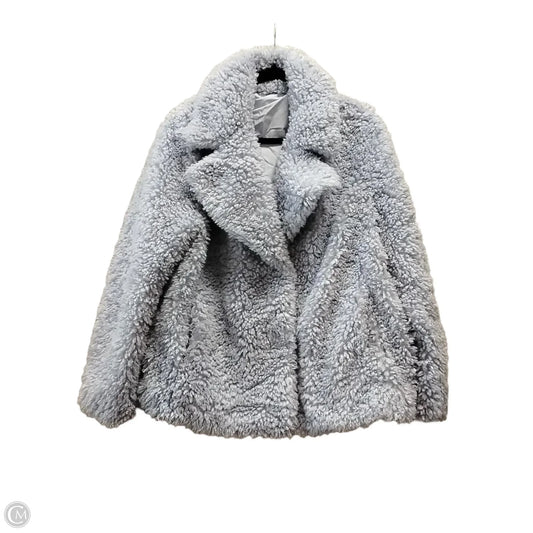 Coat Faux Fur & Sherpa By Clothes Mentor In Purple, Size: Xl